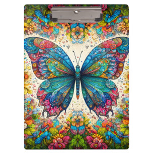 A Butterfly's Rainbow Ballet Clipboard