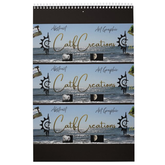 A calendar featuring a multitude of my creations. (Cover)