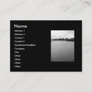 A Calm Bay in Ireland. Near Rosscarbery. Business Card