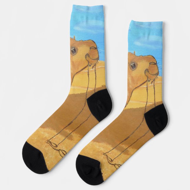 A camel socks  (Left)