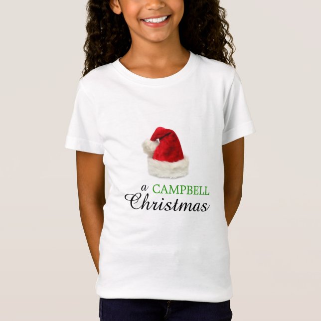 A CAMPBELL Christmas T-Shirt (Front)