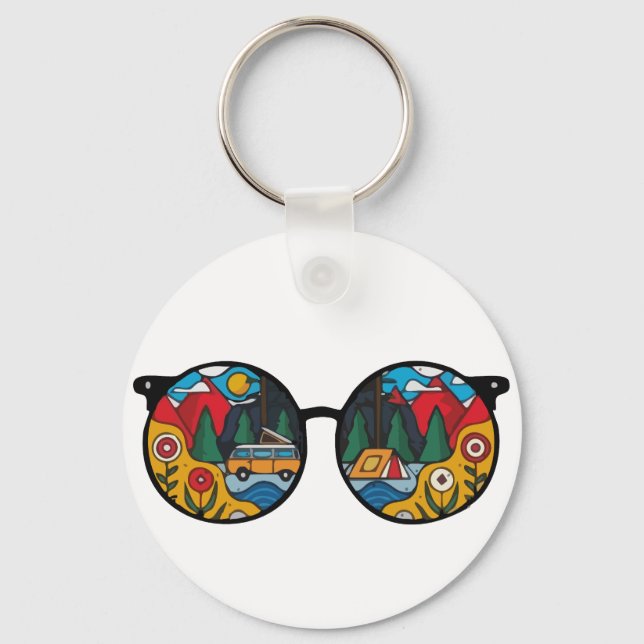 A Camping Adventure Key Ring (Front)