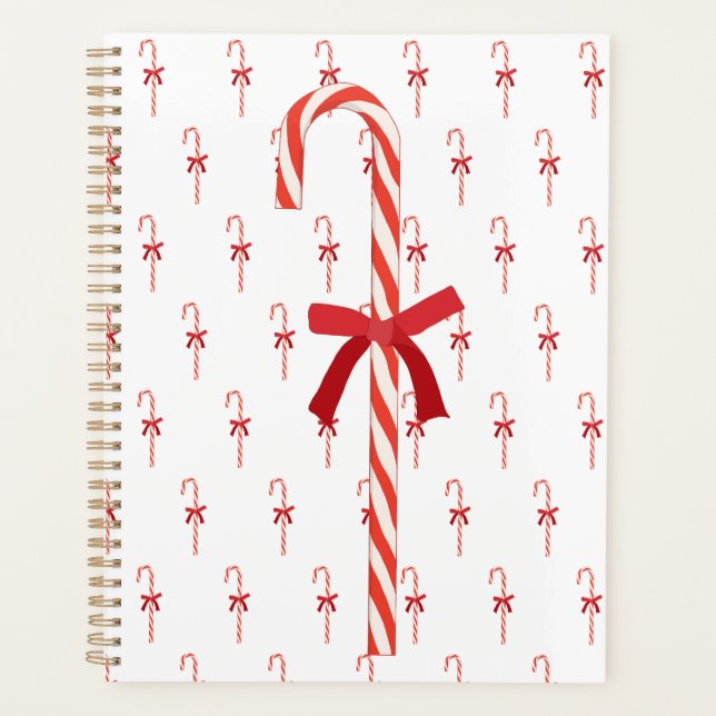 A Candy Cane Planner (Front)