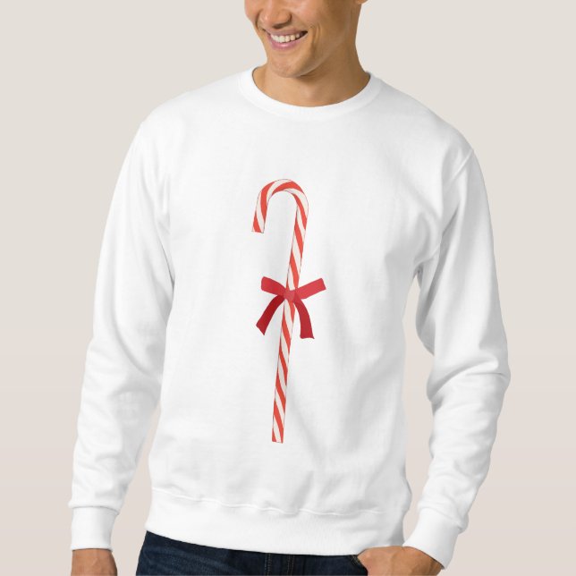 A Candy Cane Sweatshirt (Front)