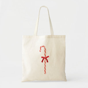 A Candy Cane Tote Bag