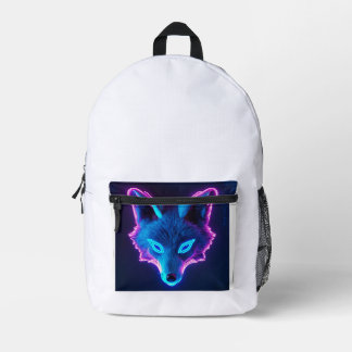 A captivating animal design printed backpack