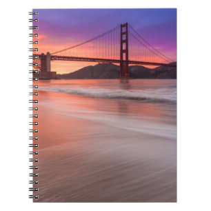 A capture of San Francisco's Golden Gate Bridge Notebook