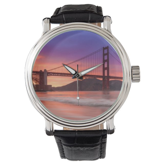 A capture of San Francisco's Golden Gate Bridge Watch (Front)