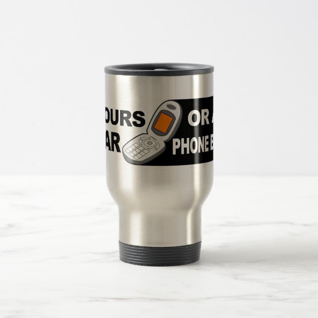 A Car or a Phone Booth? mug - choose style (Center)