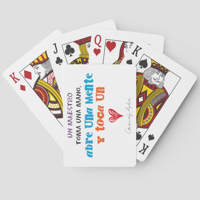 A card deck for professions (Back)