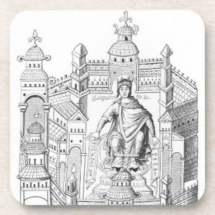 A Carlovingian king in his palace, personifying Wi Coaster