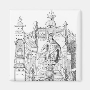 A Carlovingian king in his palace, personifying Wi Magnet