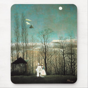 A Carnival Evening, Henri Rousseau Mouse Pad