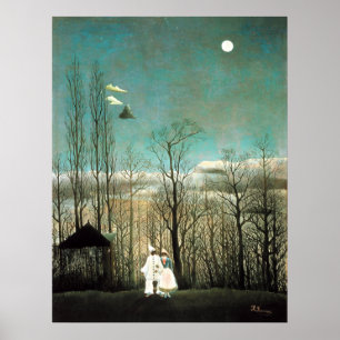 A Carnival Evening, Henri Rousseau Poster