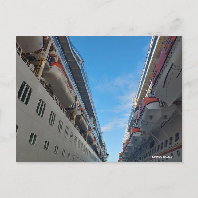 A Carnival of the Seas Postcard (Front)