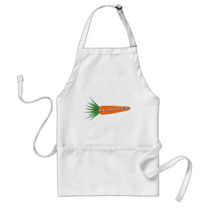A Carrot for Christmas Reindeer Custom Standard Apron