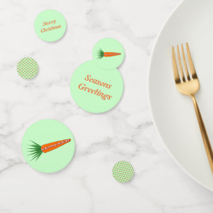 A Carrot for Christmas Reindeer Personalised Confetti