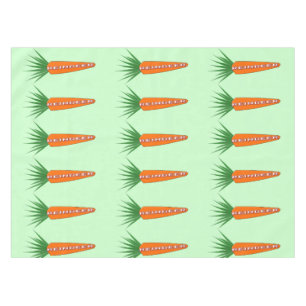 A Carrot for Christmas Reindeer Tablecloth
