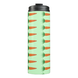 A carrot for Christmas Reindeer Thermal Tumbler