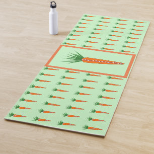 A Carrot for Christmas Reindeer Yoga Mat