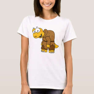 A Cartoon Dinosaur Hunchback. T-Shirt