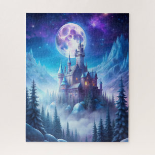 A Castle in Winter Jigsaw Puzzle