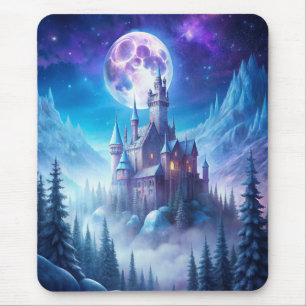 A Castle in Winter Mouse Pad