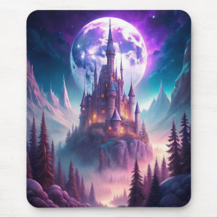 A Castle in Winter Mouse Pad