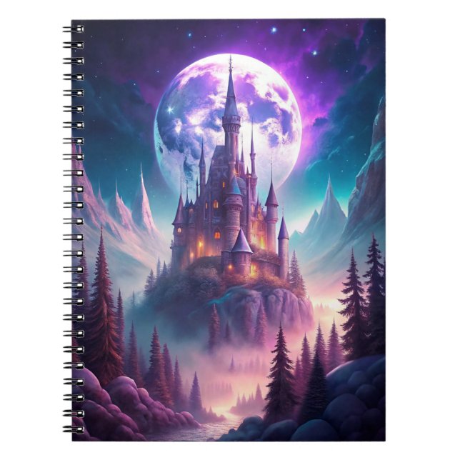 A Castle in Winter Notebook (Front)