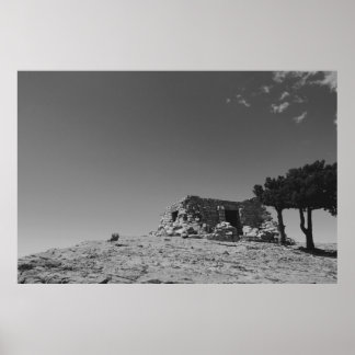 "A Castle On Sandia" Poster
