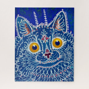 A Cat in Gothic Style by Louis Wain Jigsaw Puzzle