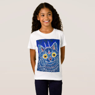 A cat in gothic style by Louis Wain T-Shirt
