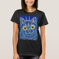 A Cat in Gothic Style by Louis Wain