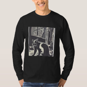 A Cat In Manhattan Kitten Kitty Vintage Wonderful  T-Shirt