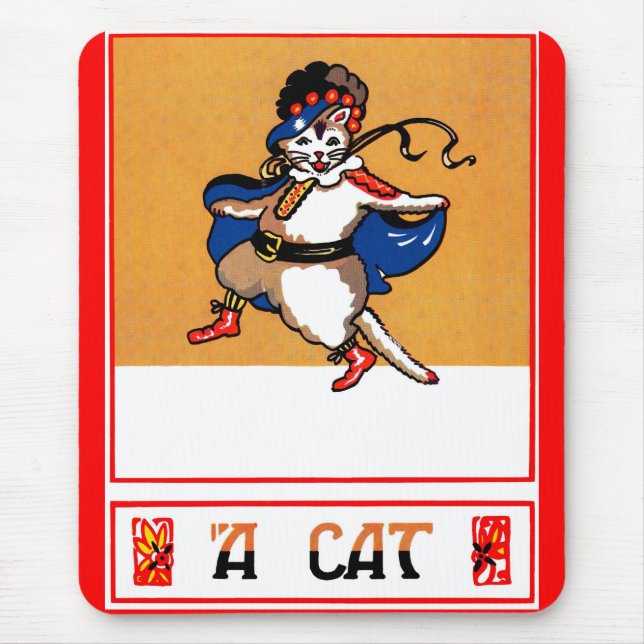 A Cat Mouse Pad (Front)