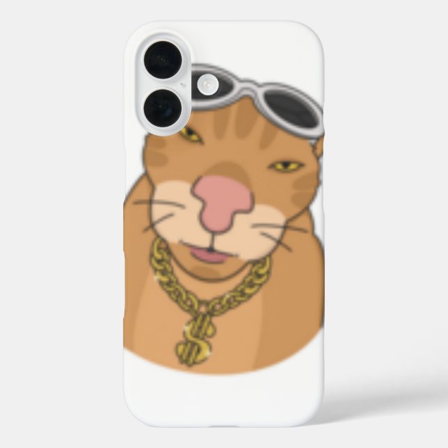 a cat rapper Case-Mate iPhone case (Back)