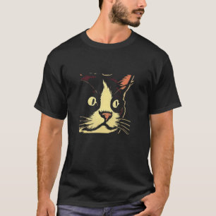 A Cat Taking Interest with a Sidelong Glance T-Shirt