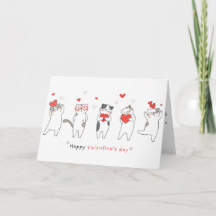 A Cats Valentine Card