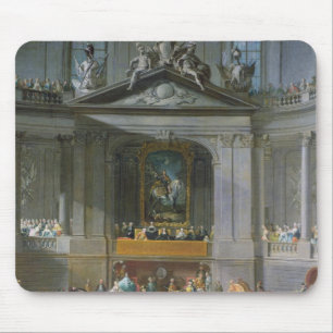 A Cavalcade in the Winter Riding School Mouse Pad