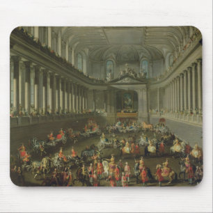 A Cavalcade in the Winter Riding School Mouse Pad