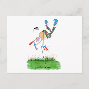 a celebration - golf, tony fernandes postcard