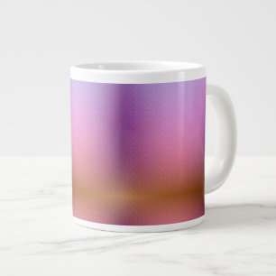 A ceramic mug with a gradient design