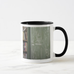 A chalkboard mug