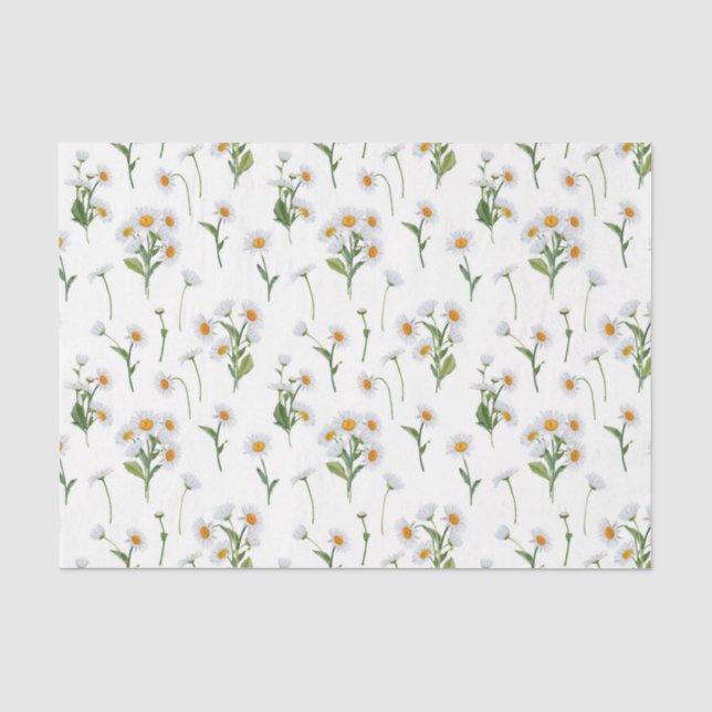 A Chamomile Series Design 1 Tissue Paper (Front)