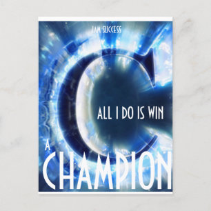 A CHAMPION All-Over-Print T-Shirt Postcard