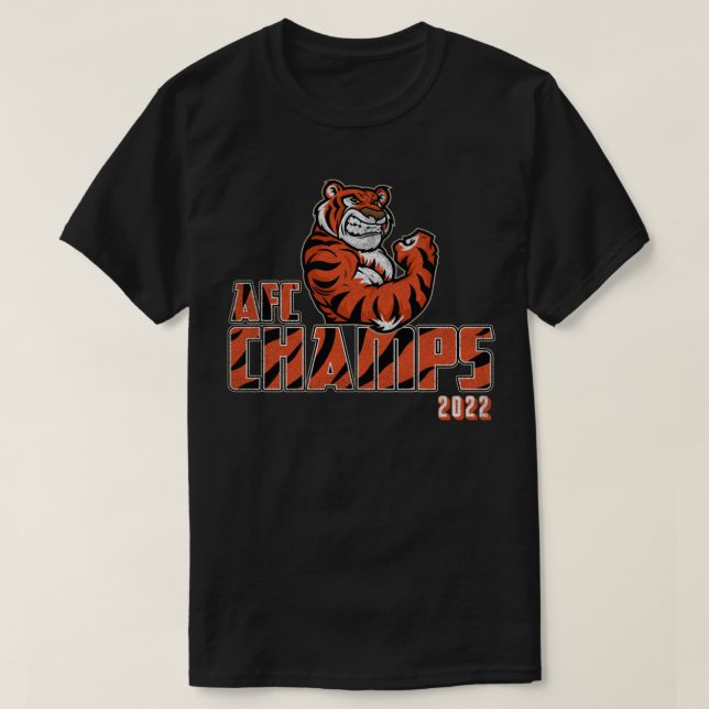 A CHAMPS Bengals Faded T-Shirt (Design Front)