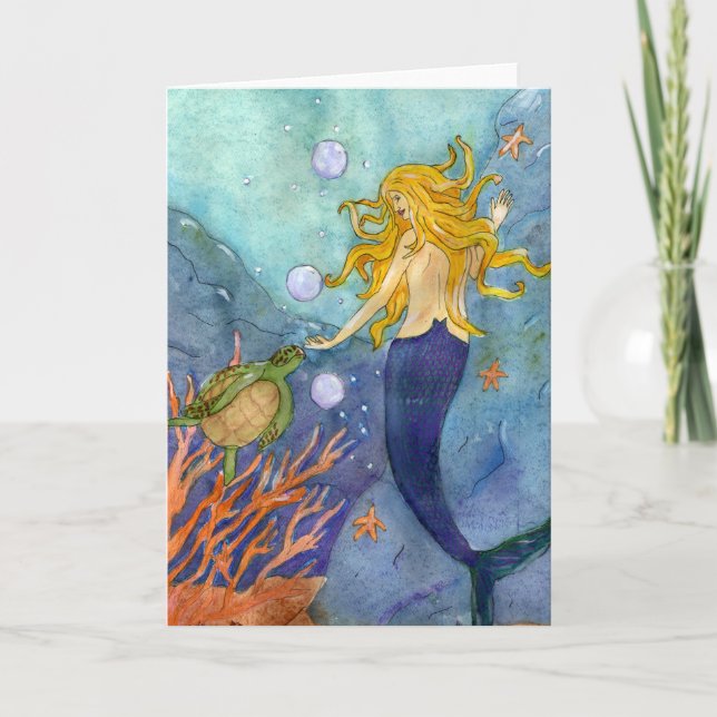 A Chance Encounter Greeting Card (Front)