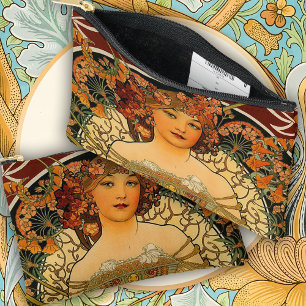 A Charming Art Nouveau Alphonse Mucha Accessory Pouch