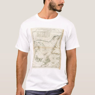 A Chart Of The Gulf Of St Lawrence T-Shirt