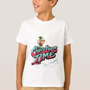 A cheerful cartoon elf T-Shirt